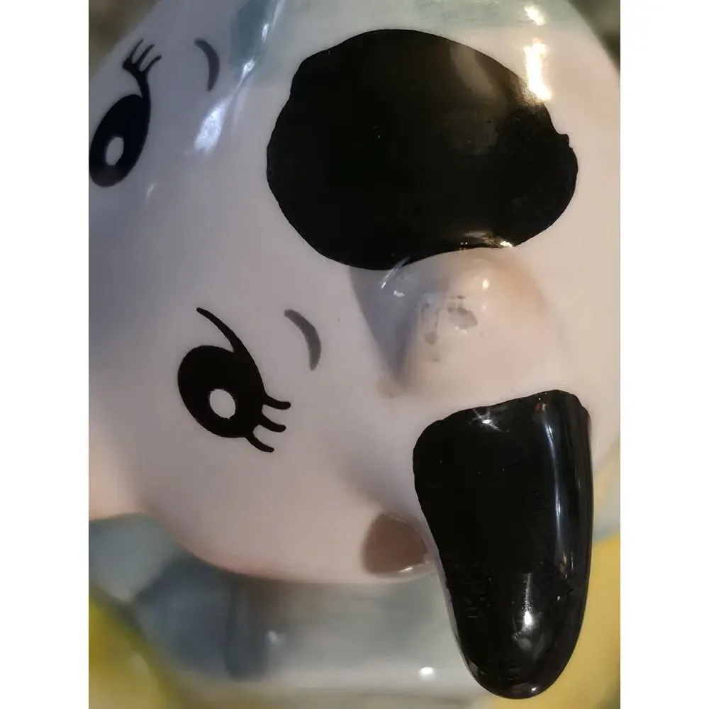Cow Creamer & Sugar Set Mr and Mrs Applause Ceramic 39048 Collectible Home Decor
